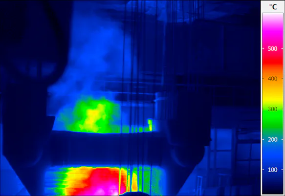 InfraTec Crane Rope Monitoring - Thermography - ©InfraTec