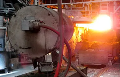 Detección de escoria automática en la fabricación del acero con termografía SLAG-DETECT
