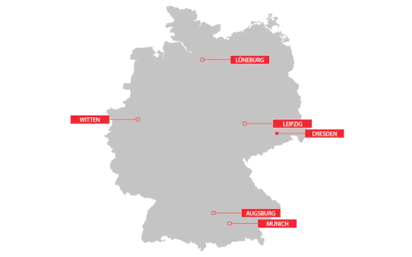 InfraTec branch offices Germany and Austria