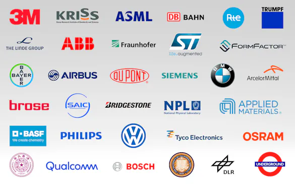 Logos of InfraTec customers