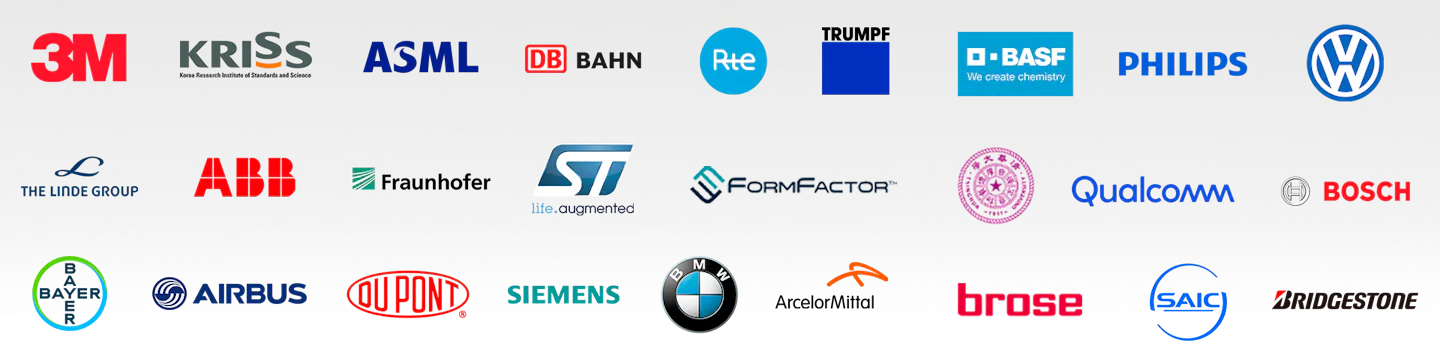 InfraTec customer logos