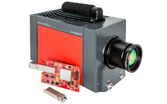 Thermographic camera series ImageIR® with new 10 GigE interface