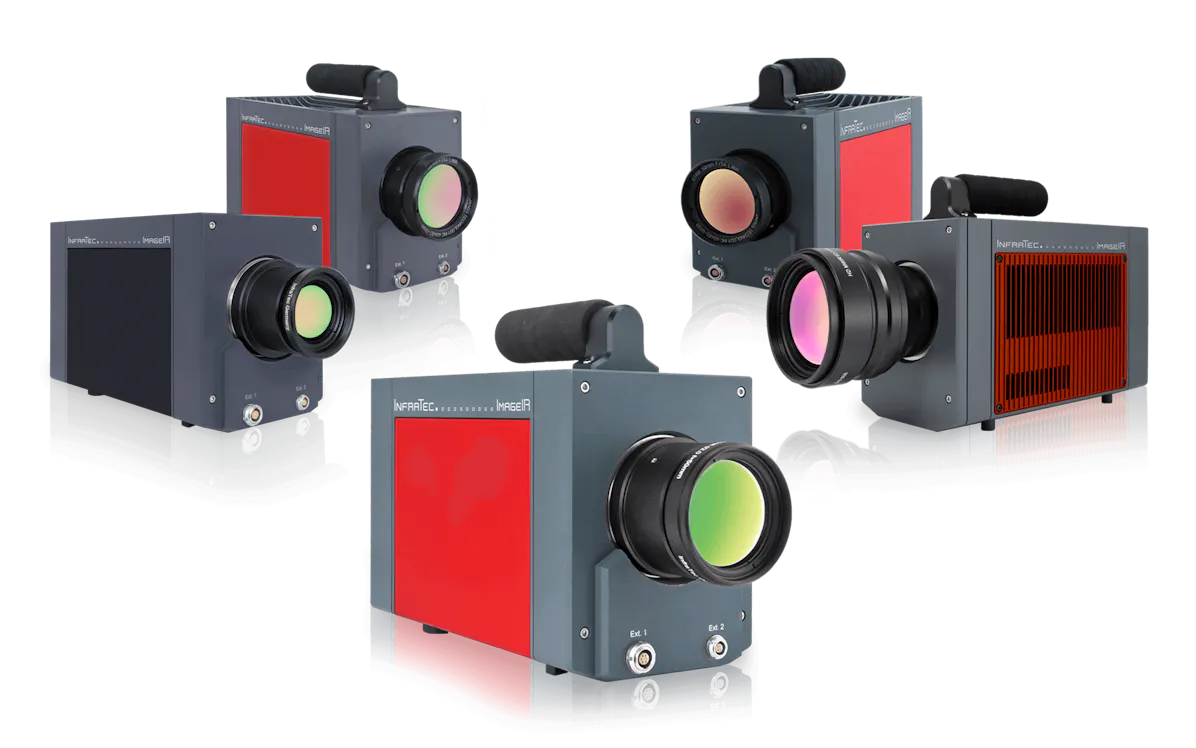 Models of the infrared camera series ImageIR® from InfraTec