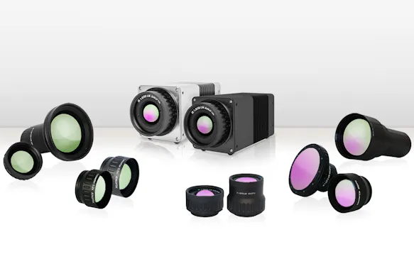 Infrared camera VarioCAM High Definition with lenses Infrared camera VarioCAM High Definition with lenses