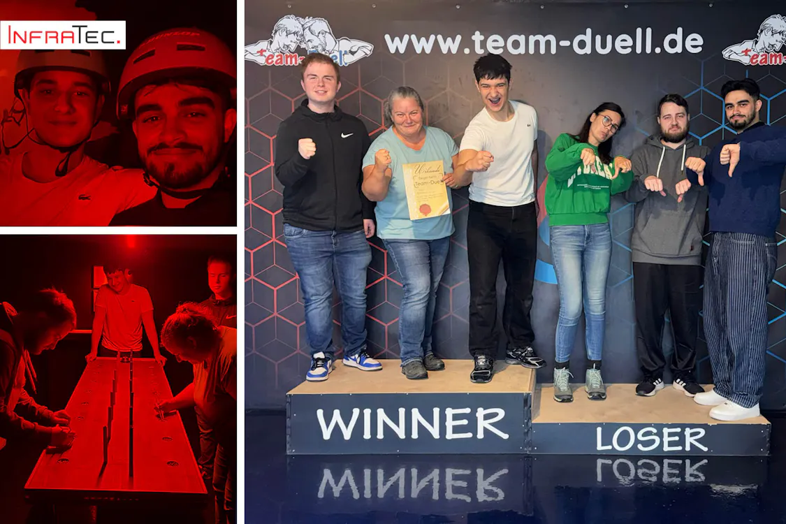 Azubi Teamevent 2025, Ausflug ins Team-Duell Dresden