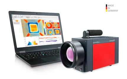 Cámara de infrarrojos ImageIR® Series con MicroScan