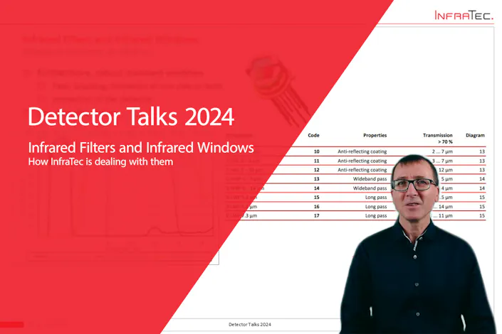 Detector Talks 2024 - Lecture: Infrared Filters and Windows