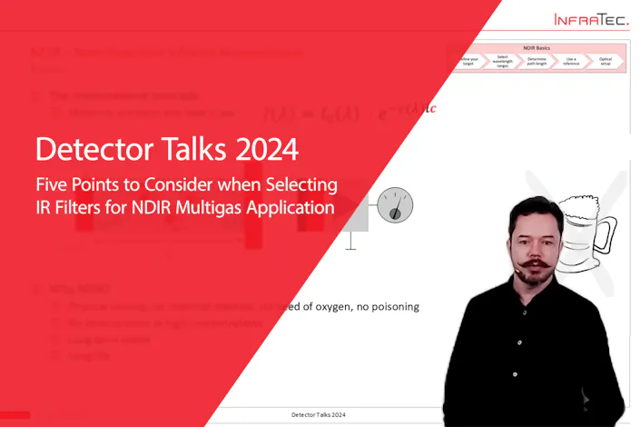 Detector Talks 2024 - Lecture: IR Filters for NDIR Multigas Application