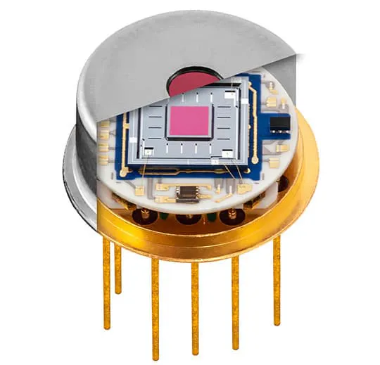 Detector with integrated μFPF