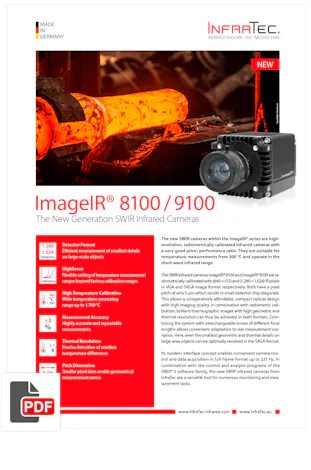 InfraTec ImageIR 8100/9100 Flyer