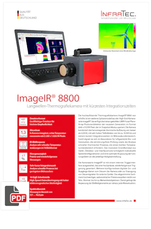 InfraTec ImageIR 8800 Flyer