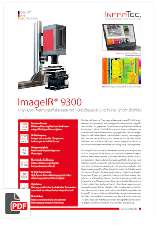 InfraTec ImageIR 9300 Flyer