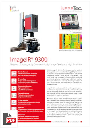 InfraTec ImageIR 9300 Flyer