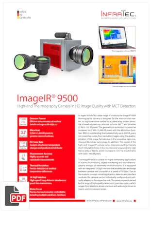 InfraTec ImageIR 9500 Flyer