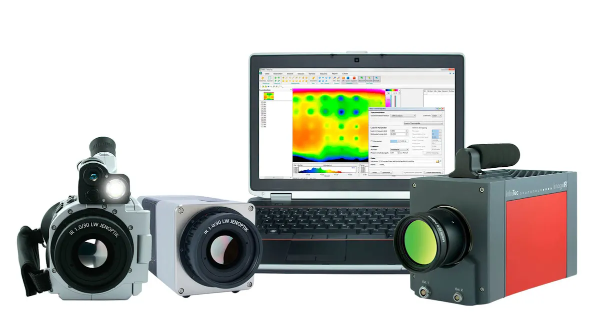 Active thermography for non-destructive testing