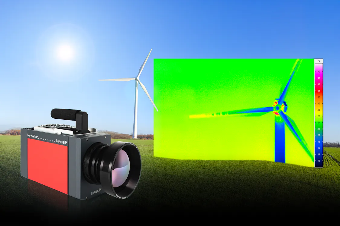 ImageIR® 9800 – LWIR-Wärmebildkamera für hochauflösende Außentemperaturmessungen