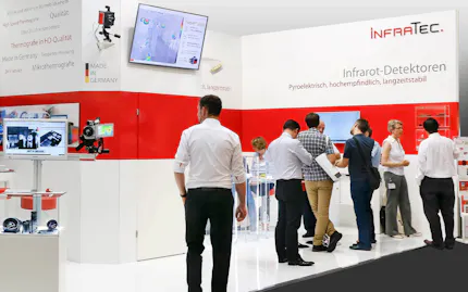 InfraTec exhibition stand