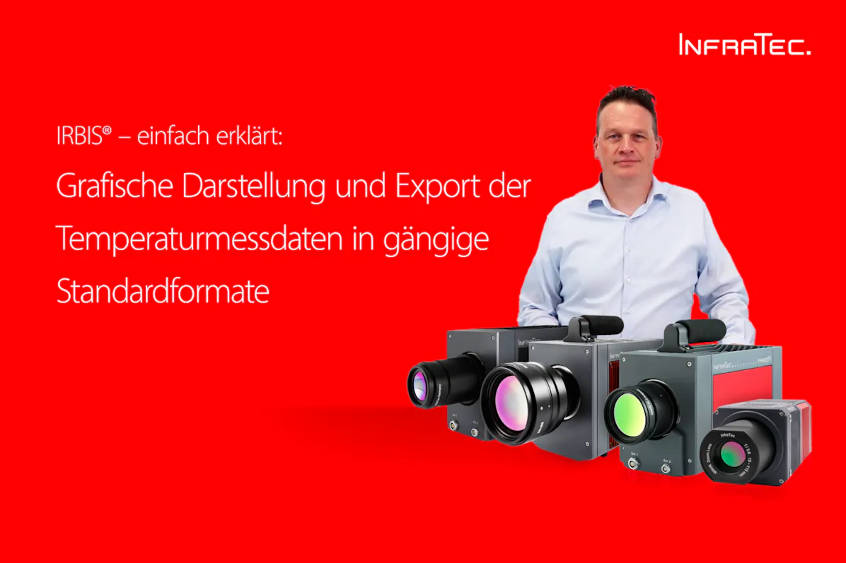 Software IRBIS 3 - Export Temperturmessdaten