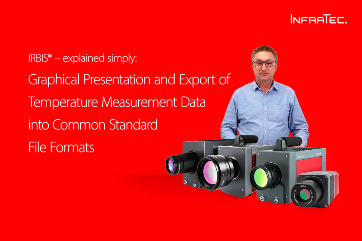 Software IRBIS 3 - Export of temperature measurement data