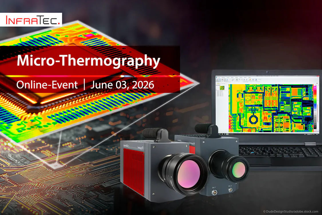 Pressemitteilung Online-Event Micro-Thermography