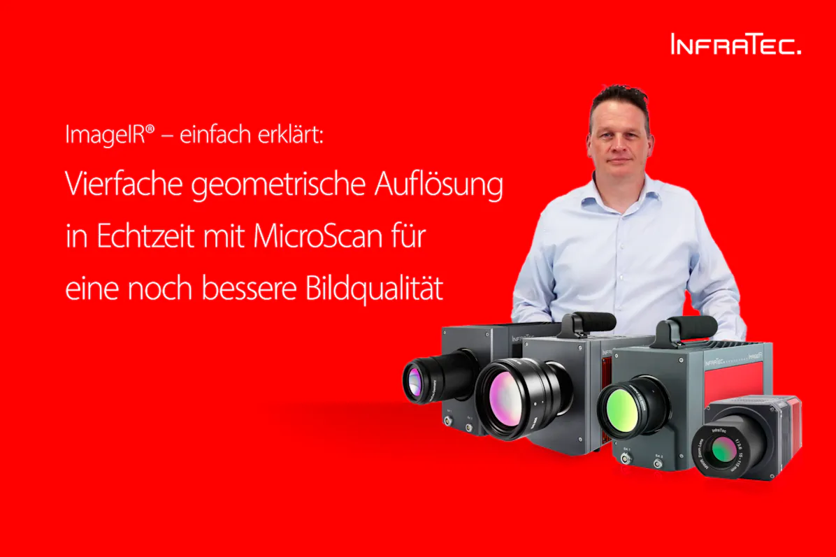 Software IRBIS 3 - Geometrische Auflösung und MicroScan