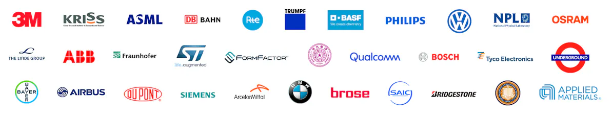Logos of InfraTec customers Logos of InfraTec customers