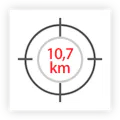 InfraTec Icon Reichweite 10,7km