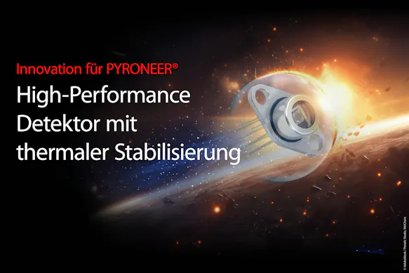 PYRONEER Detektor DSV-7341: DLaTGS-Detektoren mit integrierter thermoelektrischer Kühlung