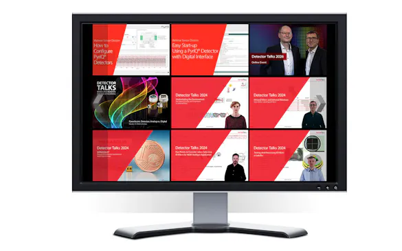 InfraTec Sensor Division webinars on demand - overview