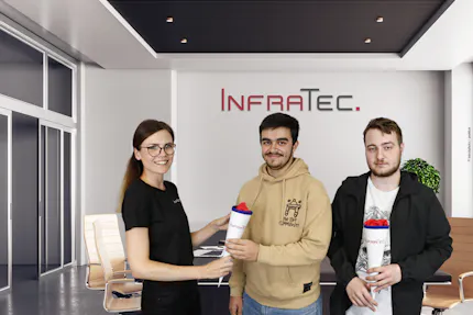 InfraTec Karriere - Erster Tag Azubis bei InfraTec