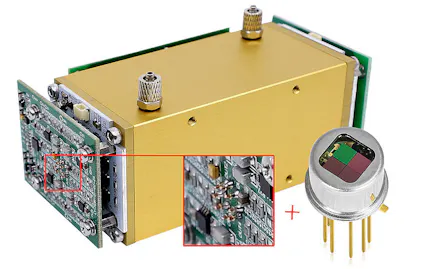 Gassensor LY-NDIR von Haina mit InfraTec-Detektor LIM-272