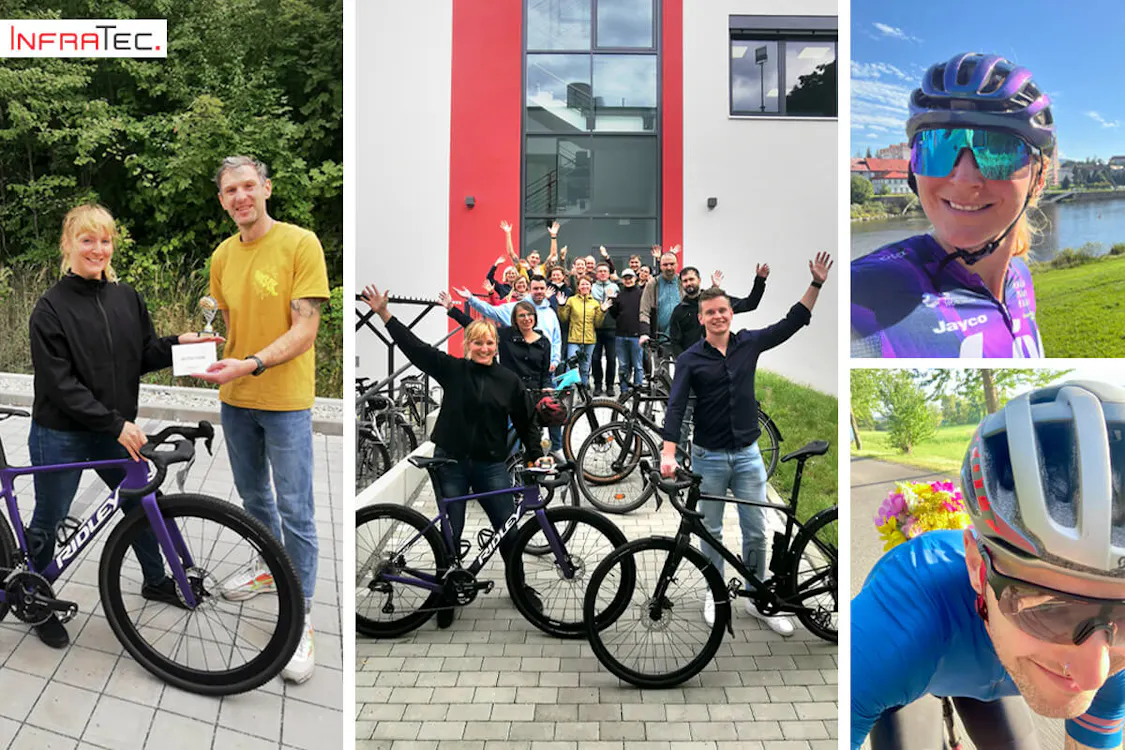STADTRADELN 2025 – Ein starkes Ergebnis für InfraTec!