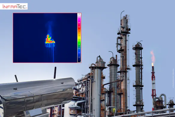 Flare monitoring with thermal camera Flare monitoring with thermal camera