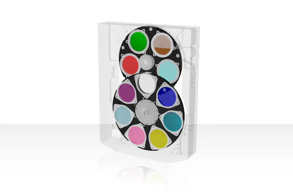 InfraTec glossary - Rotating filter- und aperture wheel