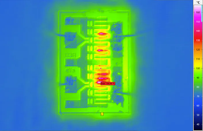 https://media.infratec.eu/infratec-thermography-at-hemt-with-gan-power-electronic.jpg?mp_enc=YXV0bz1jb21wcmVzcyZmaXQ9bWF4JmZtPXdlYnAmaD00NzAmdz03MDUmbXBfZGlyPTY1MTY3Jm1wX2lkPTE2NTIxODM3NDg=