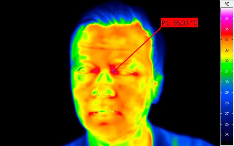 InfraTec thermography fever detection