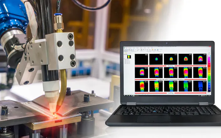 InfraTec thermography for Laser usage, picture credit: © iStock.com / kynny
