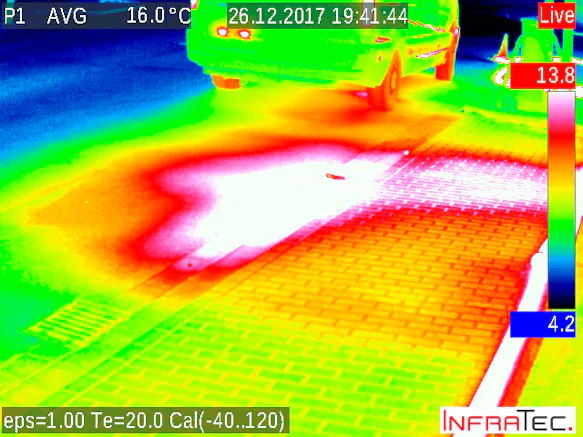 Inspection of district heating pipelines using thermography