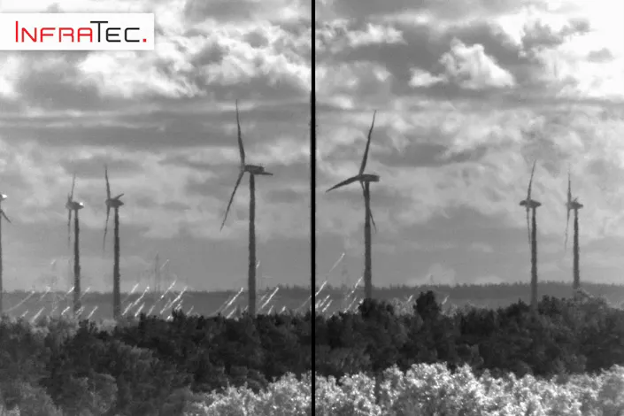 Comparison of stabilization using the example of ImageIR 9300 Z