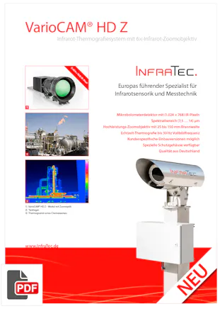 InfraTec VarioCAM HD Z industrie Flyer