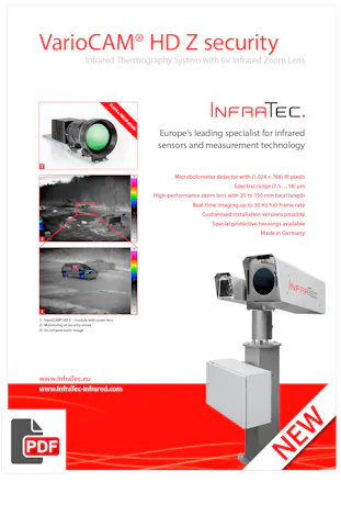 Product flyer VariocCAM HD z security