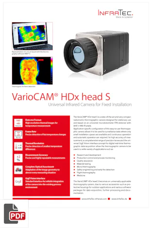 InfraTec VarioCAM HDx head S Flyer