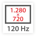 InfraTec Icon Vollbildfrequenz 120 Hz