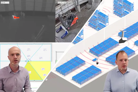 InfraTec Webinar FIRE-SCAN warehouse
