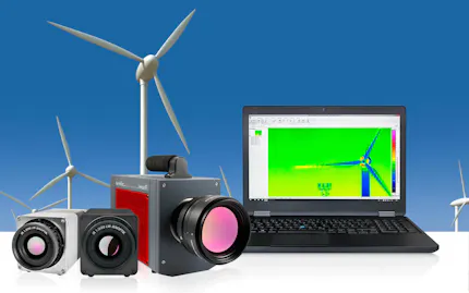InfraTec-Webinar: Applications for Thermal Imaging on Wind Power Systems - Bildnachweis: © visdia / Fotolia