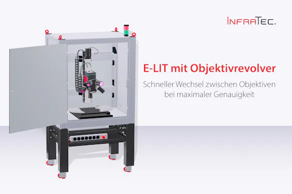 E-LIT mit Objektivrevolver für schnellen Objektivwechsel