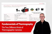 Preview image: two different kinds of thermographic cameras