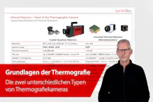 Vorschaubild: Zwei unterschiedlichen Typen von Thermografiekameras