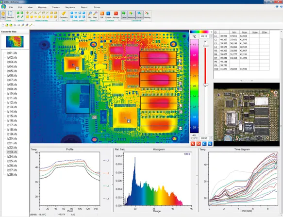 Operational concept thermographic software IRBIS 3