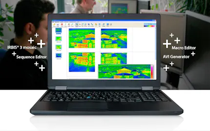 Thermal imaging software IRBIS 3 from InfraTec